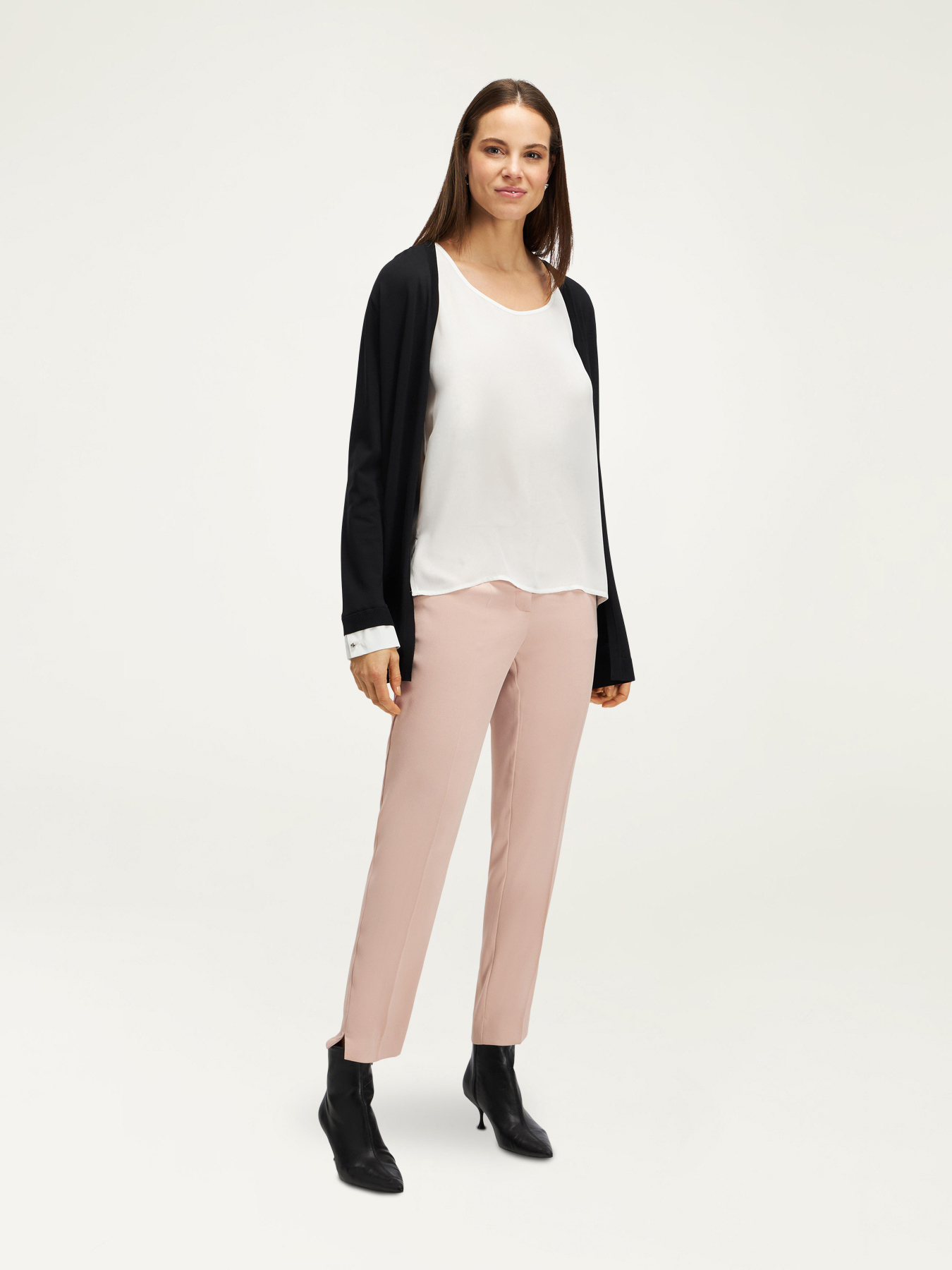 Cardigan avec top image number 3