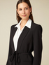 Blazer monopetto con cintura image number 2