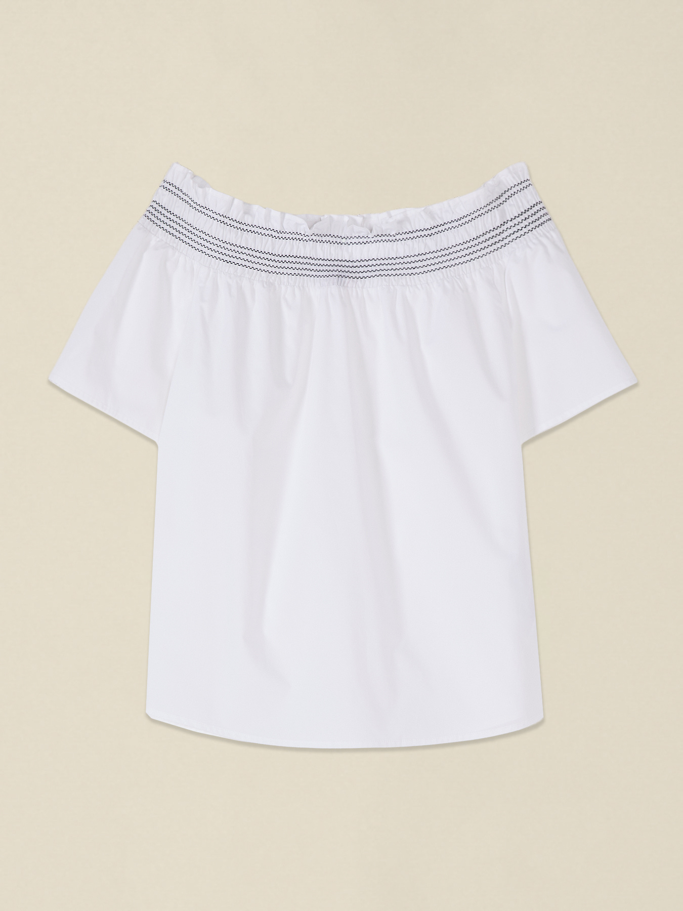Blusa off-shoulders de algod&oacute;n image number 3