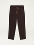 Pantalon jogger avec ruban motif animalier image number 4