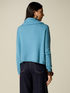 Cropped viscose-blend knit top image number 1