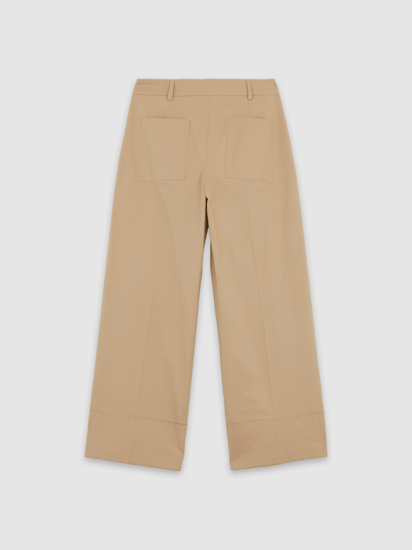 Boyish trousers with turn-up image number 4