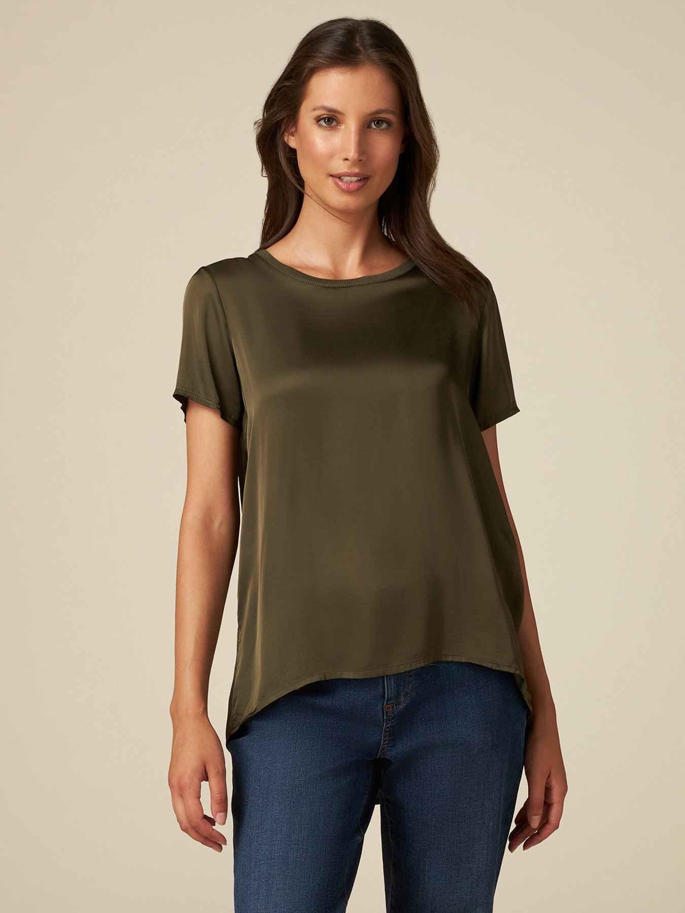 Blusa de raso image number 0
