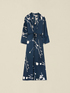 Fantasy satin kimono dress image number 3