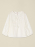 Bluse aus Baumwollseide mit Stickereien image number 4