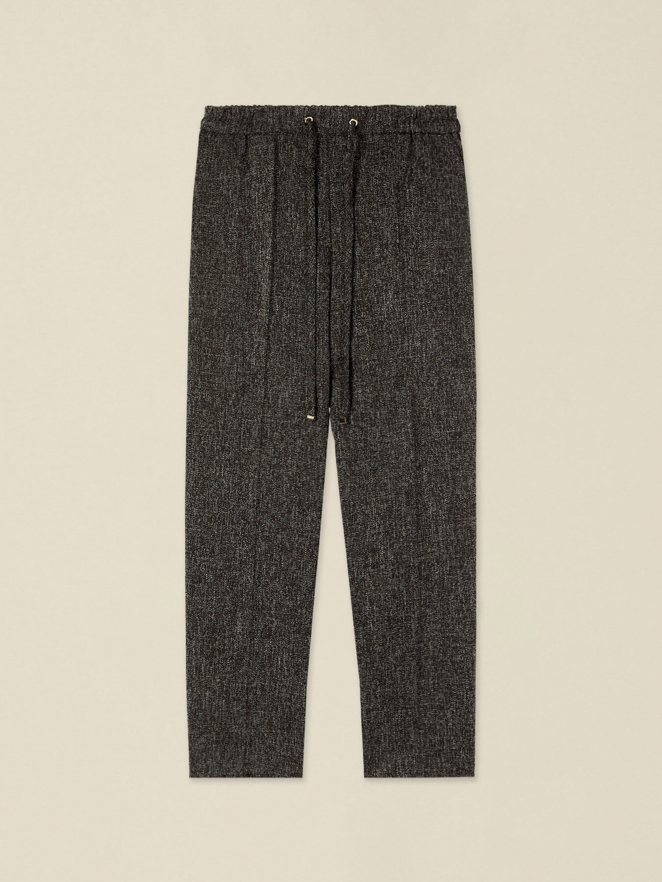 Mixed viscose fabric joggers image number 4