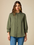 Asymmetric oversized shirt image number 0