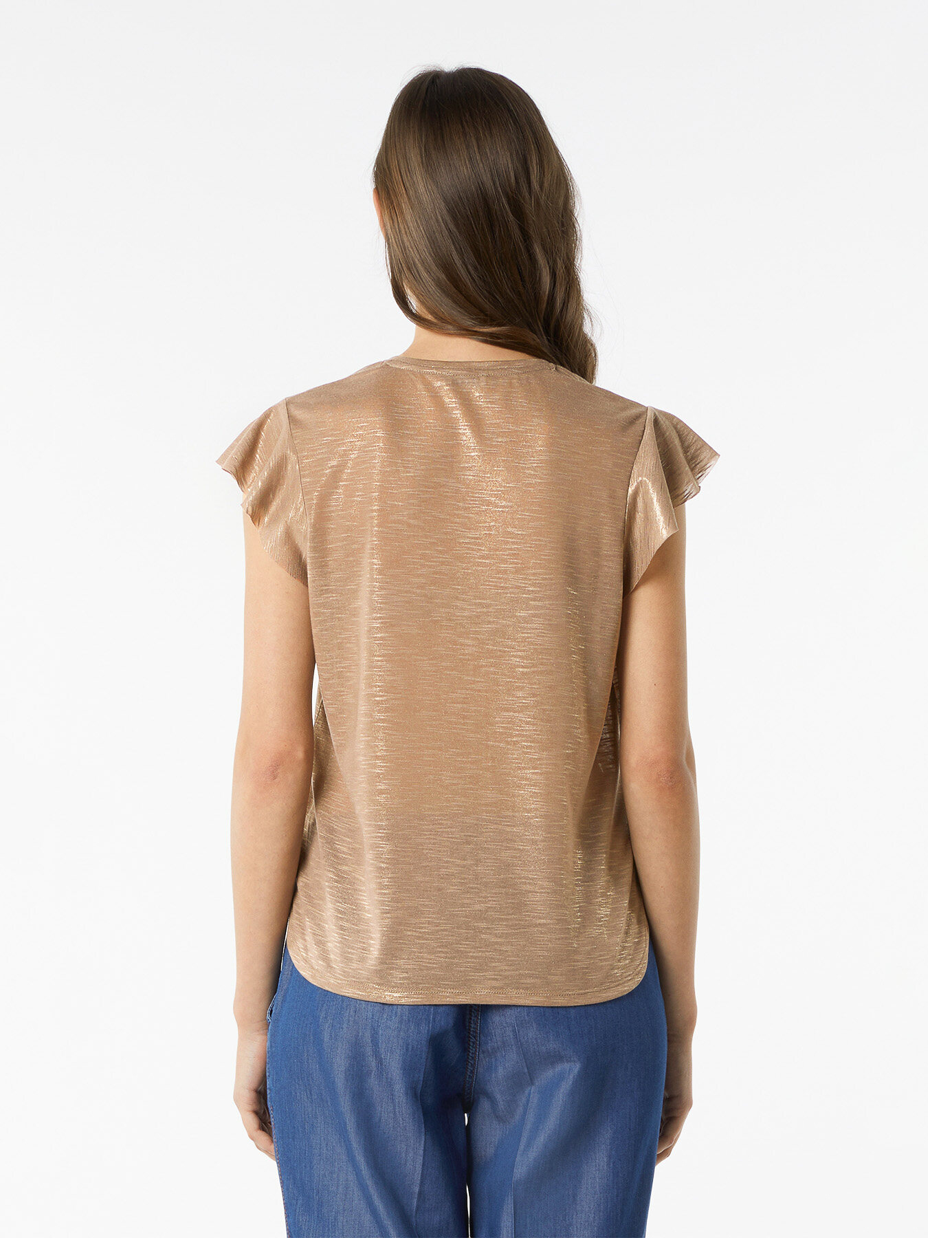 T-shirt effetto shiny image number 1