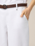 Pantaloni baggy in cotone con cintura image number 2