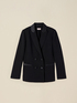 Doppelreihiger Blazer mit bezogenen Kn&ouml;pfen image number 3