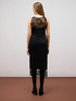 Robe mi-longue en dentelle image number 1