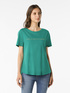 Broderie anglaise T-shirt with embroidery image number 0