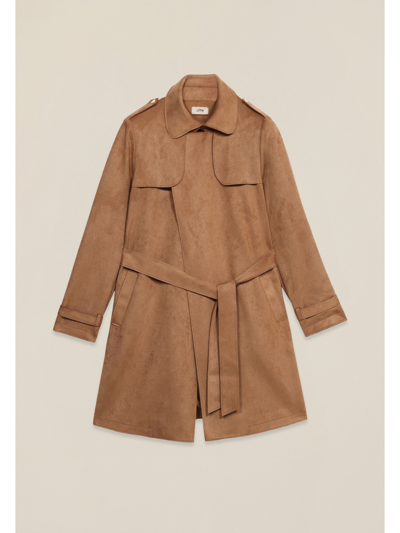 Belted trench coat image number 4
