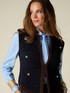 Boucl&eacute; gilet with jewel buttons image number 2