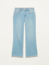 Stone-washed Jeans mit leichtem Schlag image number 4