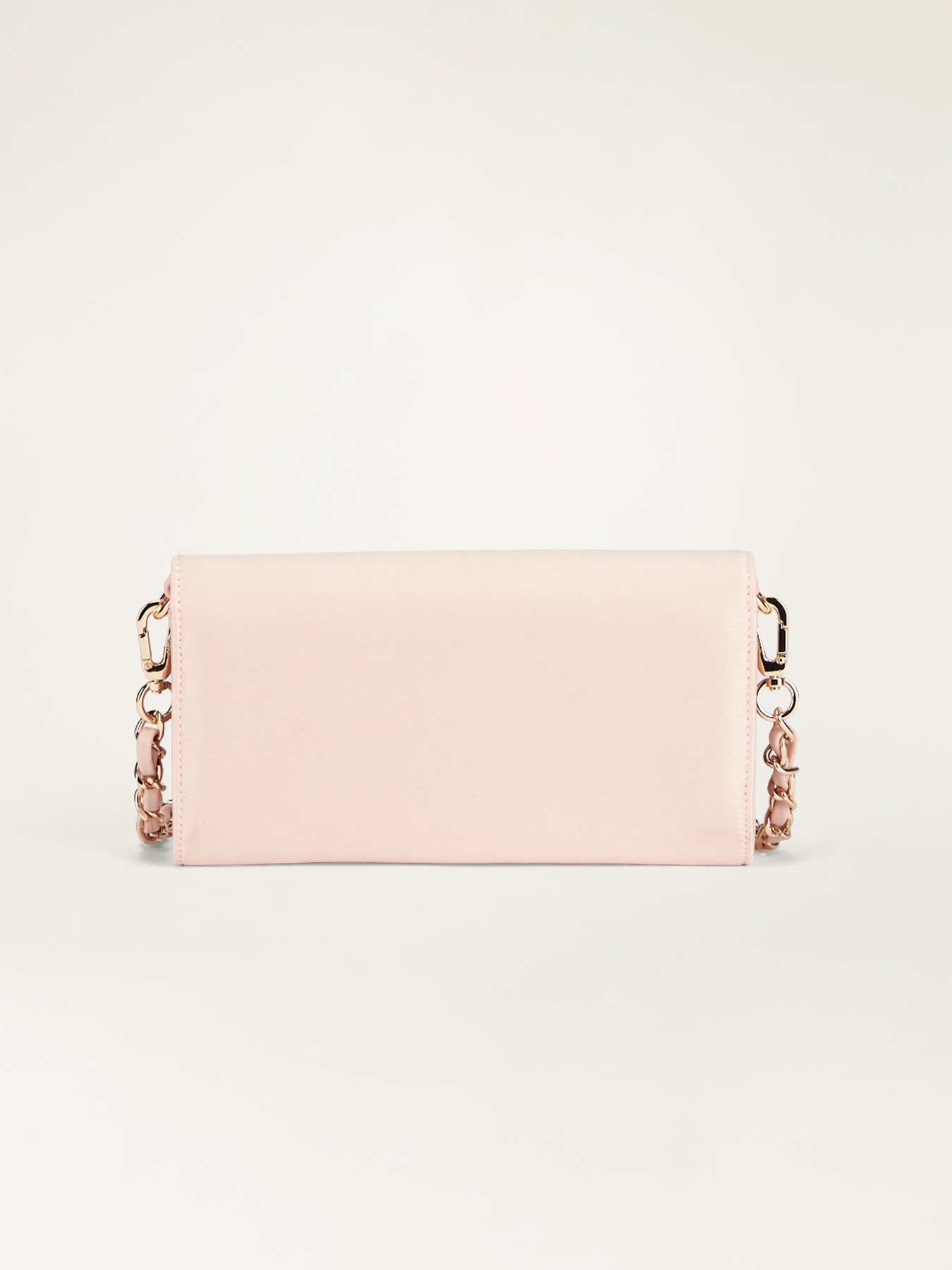 Pochette en satin avec strass image number 2