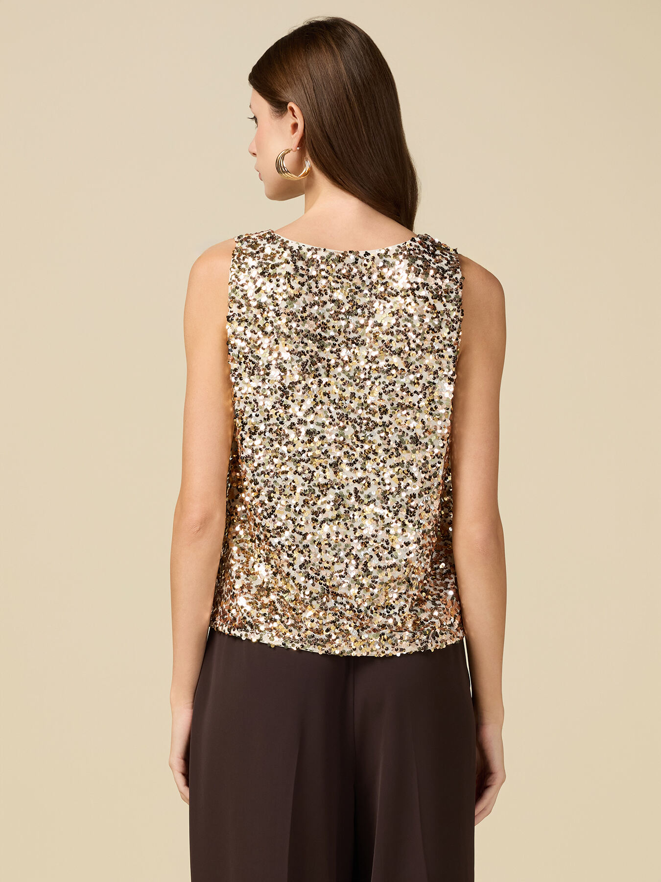 Fully sequinned top image number 1