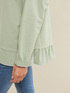 Sweat-shirt avec capuche et volant image number 2