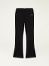 Pantaloni flared in punto milano image number 4