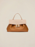 Zweifarbige Maxi-Tasche image number 1