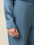 Pantalones palazzo de tejido crep&eacute; image number 2