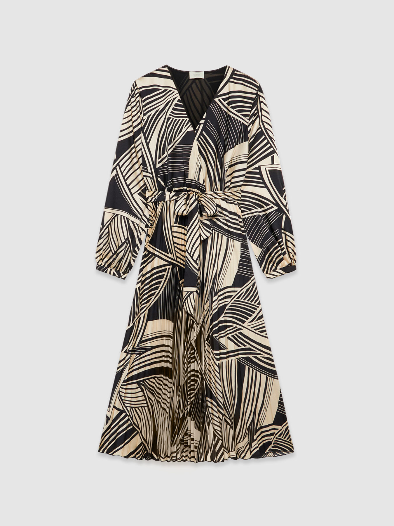 Patterned midi dress image number 4