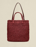 Woven raffia shopper image number 2