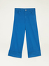 Tencel blend cropped trousers image number 3