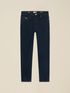 Skinny jeans in denim with buckle detail image number 4
