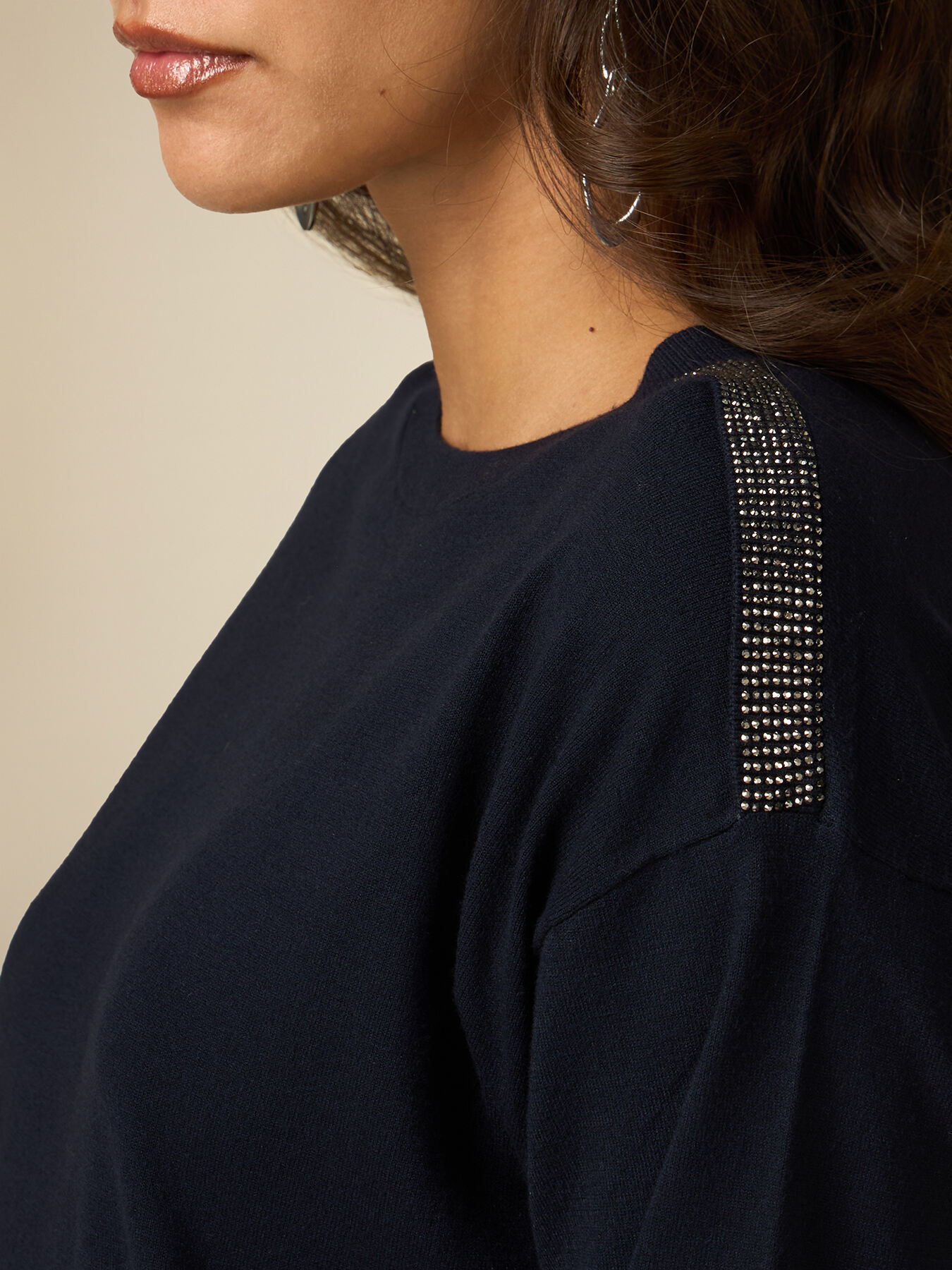 Jersey con detalle joya image number 2