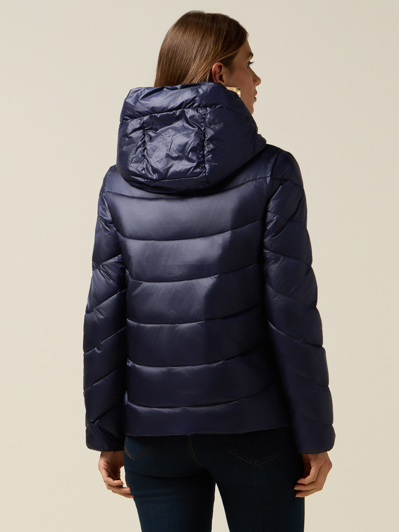Puffy bag down jacket image number 1