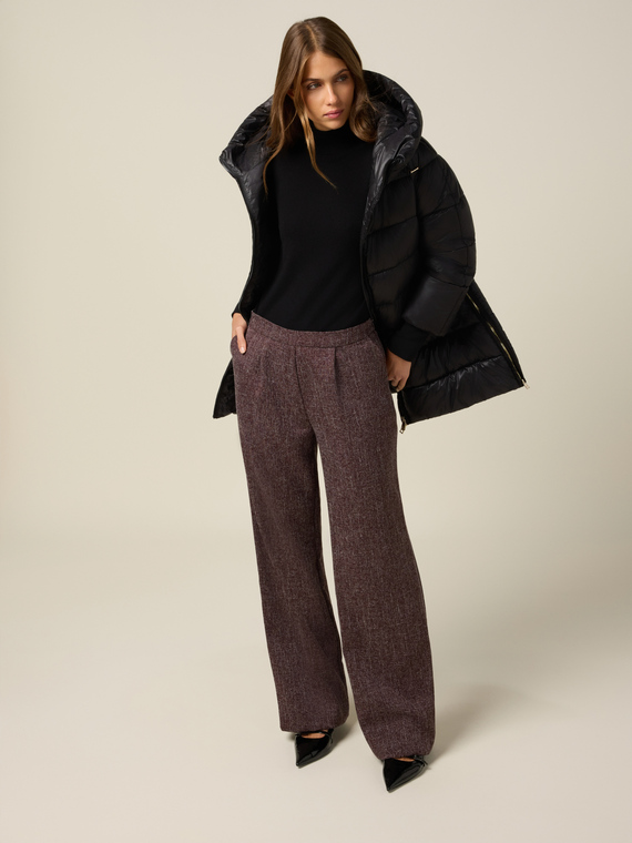 Viscose blend palazzo pants