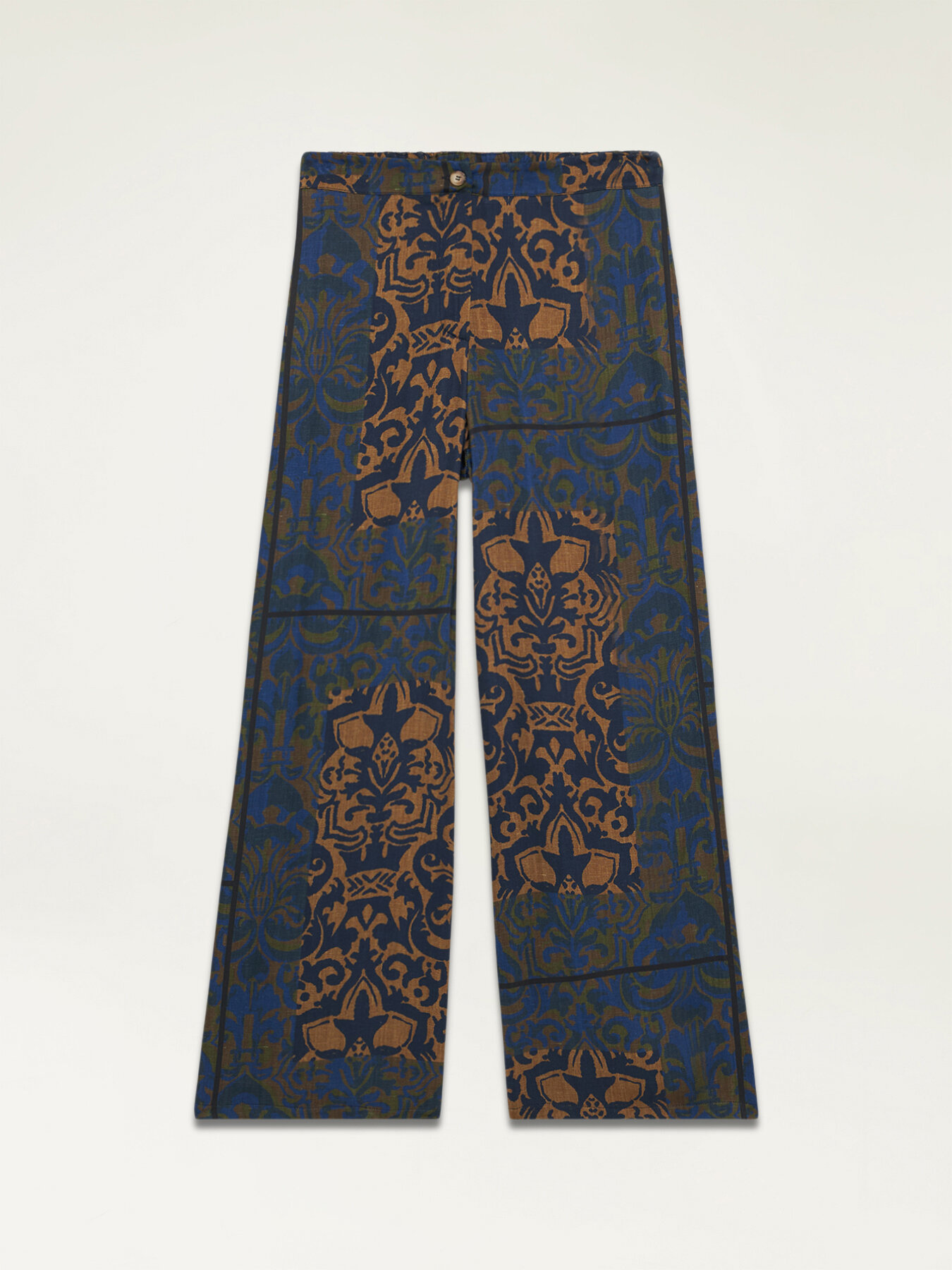 Pantalon large en viscose fantaisie image number 4