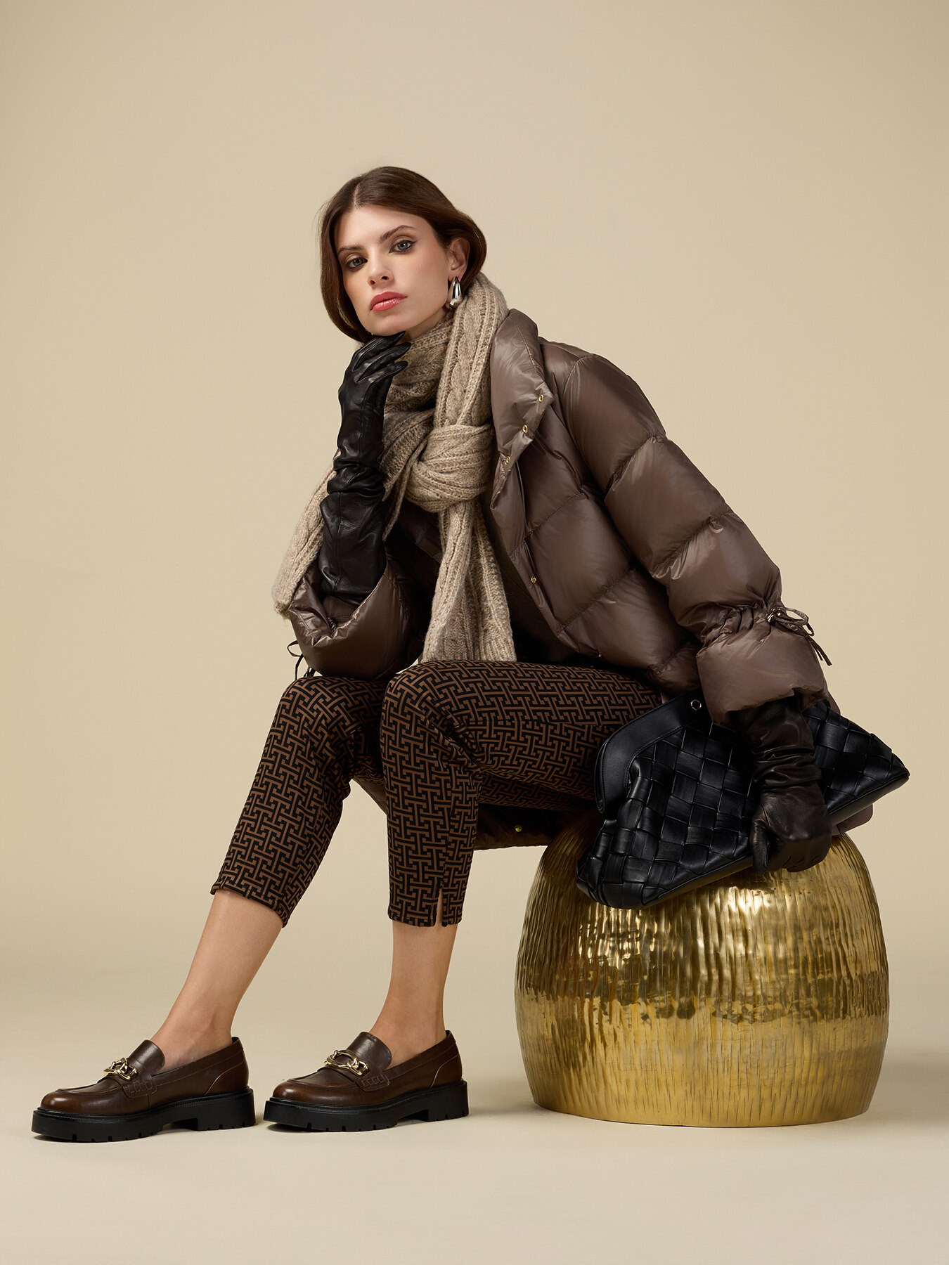 Skinny-Hose mit geometrischem Muster image number 0