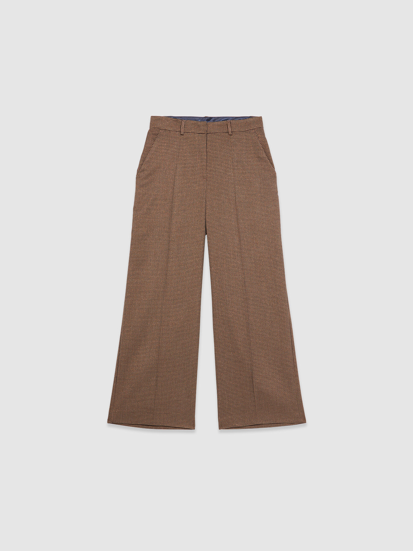 Pantaloni palazzo micro fantasia image number 3