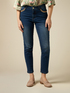 Jeans skinny con catene gioiello image number 3
