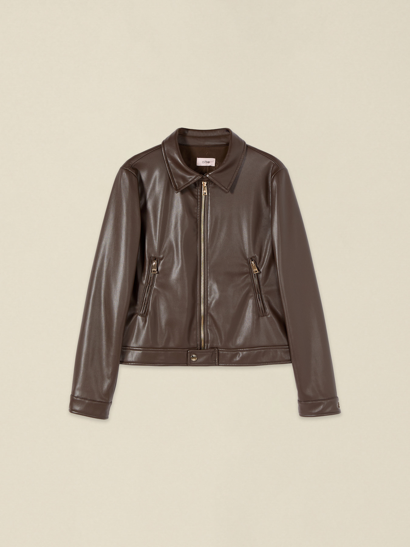 Coated fabric jacket image number 3