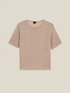 Fine knit viscose blend T-shirt image number 3