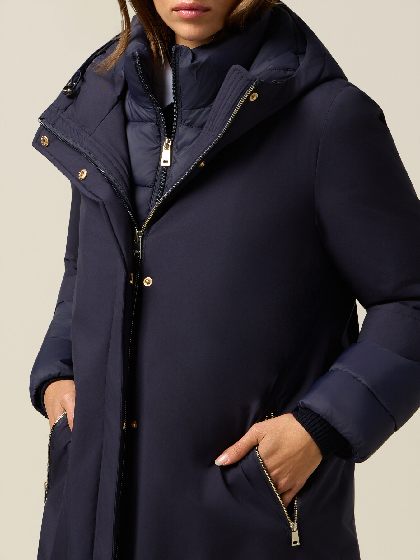 Parka combinado