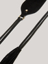 Leather sash with tassels image number 2