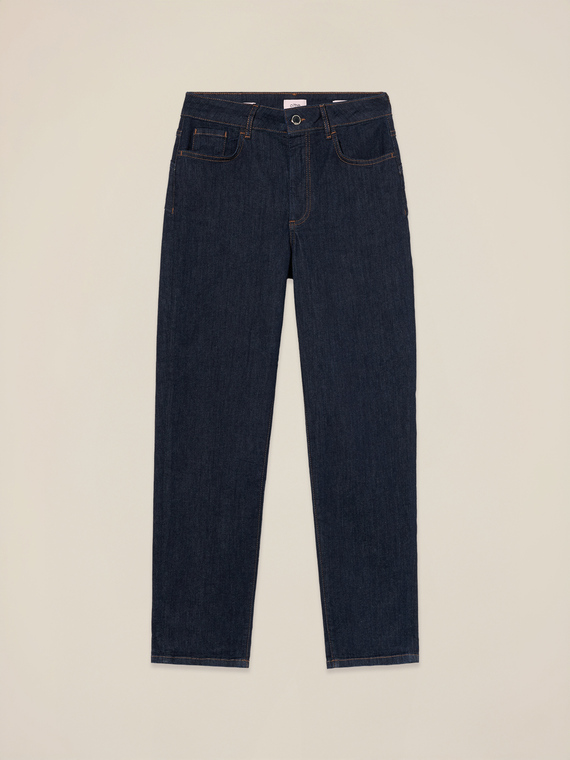 Regular jeans in rinse denim
