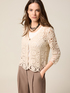 Durchbrochener Strickcardigan image number 0