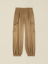 Pantalon cargo en lyocell image number 4