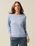 Pure cashmere crew neck sweater image number 0