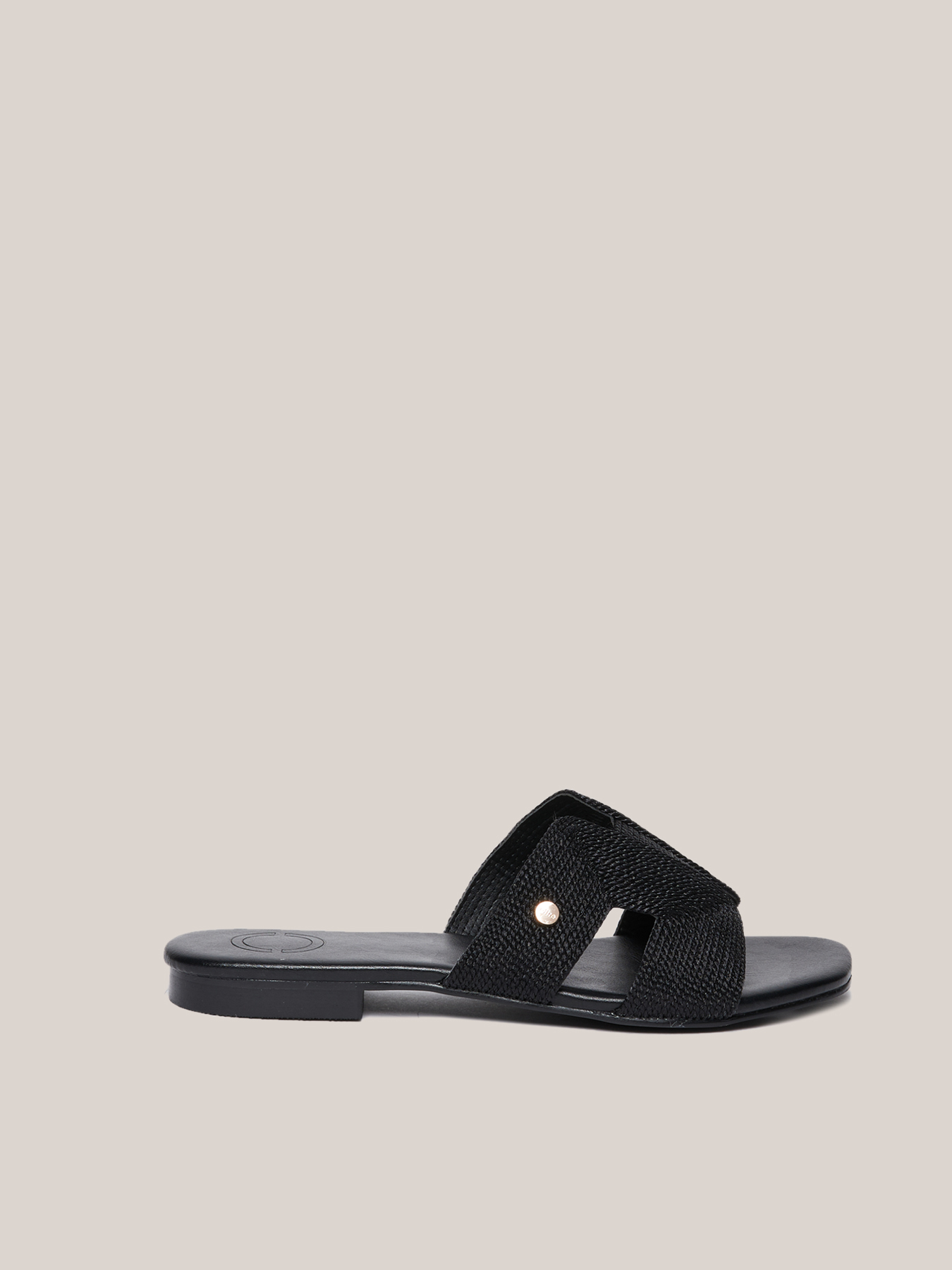 Sandali flat con fascia in corda image number 2
