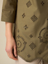 Oversized shirt with openwork embroidery image number 2