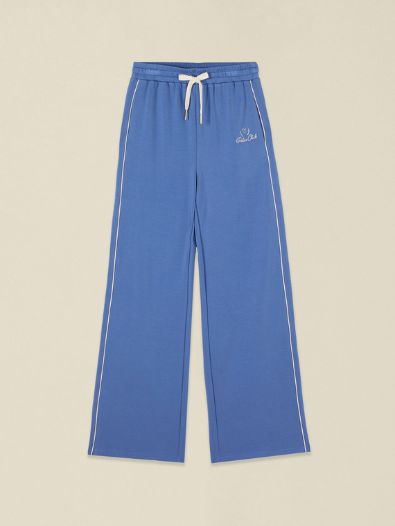 Pantalones de punto con perfil