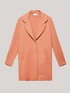 Long viscose blend coat image number 3