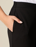 Regul&auml;re Hose aus Cr&ecirc;pe-Stoff image number 2