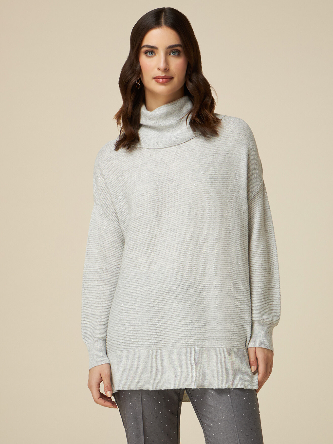 Dolcevita over ottoman misto lana image number 0